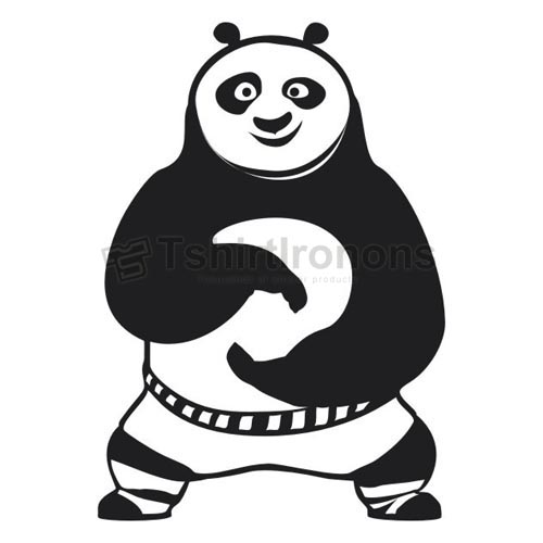 Kung Fu Panda T-shirts Iron On Transfers N2655